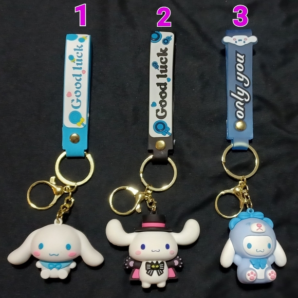 Cinnamoroll Keychains Pick 1 - Picture 1 of 4